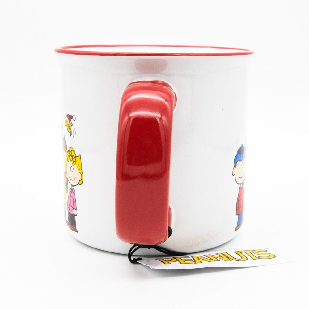 Peanuts Christmas Mug, Peanuts Gang Happy Holidays 23oz Ceramic Coffee Cup, New - Picture 4 of 9